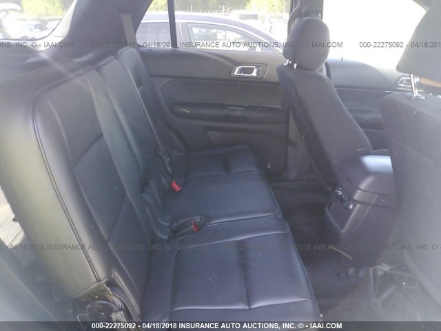 1FM5K8AR3EGA64989 - 2014 FORD EXPLORER POLICE INTERCEPTOR WHITE photo 8