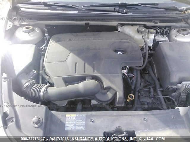 1G1ZC5E15BF271531 - 2011 CHEVROLET MALIBU 1LT 棕色 照片 10