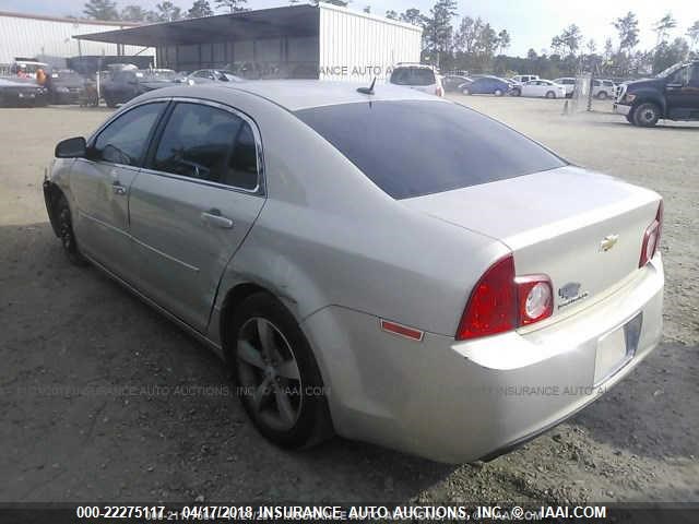 1G1ZC5E15BF271531 - 2011 CHEVROLET MALIBU 1LT 棕色 照片 3