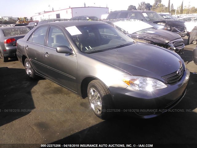 4T1BE32K83U743623 - 2003 TOYOTA CAMRY LE/XLE/SE GRAY photo 1