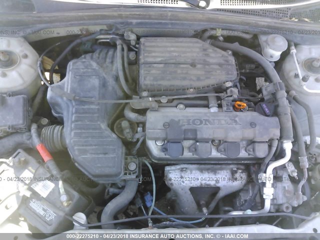 1HGES16304L004613 - 2004 HONDA CIVIC DX VP Gümüş foto 10