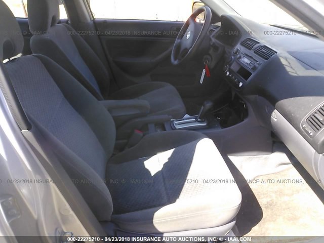 1HGES16304L004613 - 2004 HONDA CIVIC DX VP Gümüş foto 5