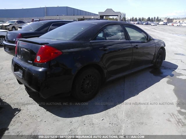 1G2ZM577X84162612 - 2008 PONTIAC G6 GXP BLACK photo 4