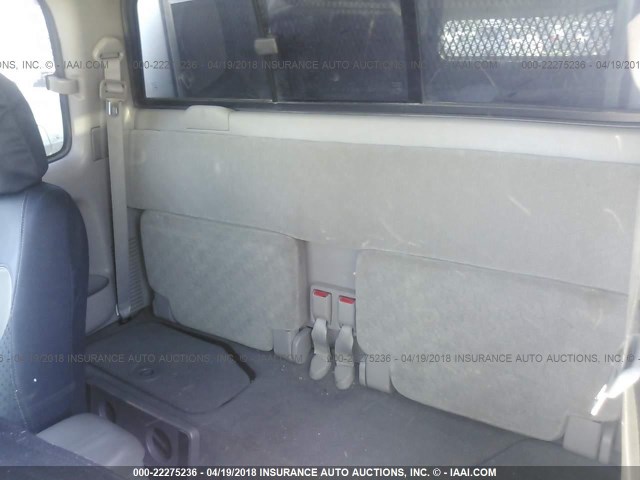 5TEVL52N33Z201172 - 2003 TOYOTA TACOMA XTRACAB SILVER photo 8