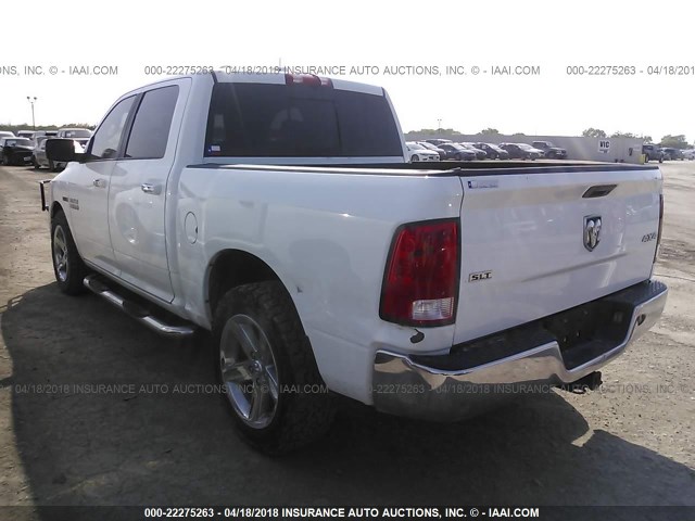 1C6RR7LM7FS534315 - 2015 RAM 1500 SLT WHITE photo 3