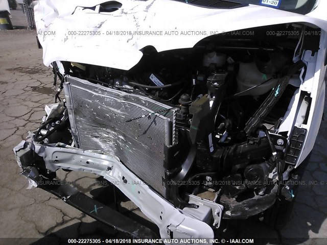 1FTYR2ZM1JKA43567 - 2018 FORD TRANSIT T-250 WHITE photo 6