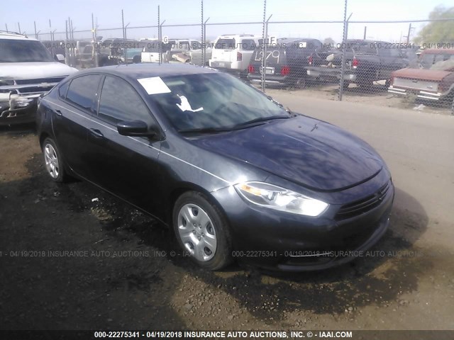 1C3CDFAA3ED902531 - 2014 DODGE DART SE BLACK photo 1