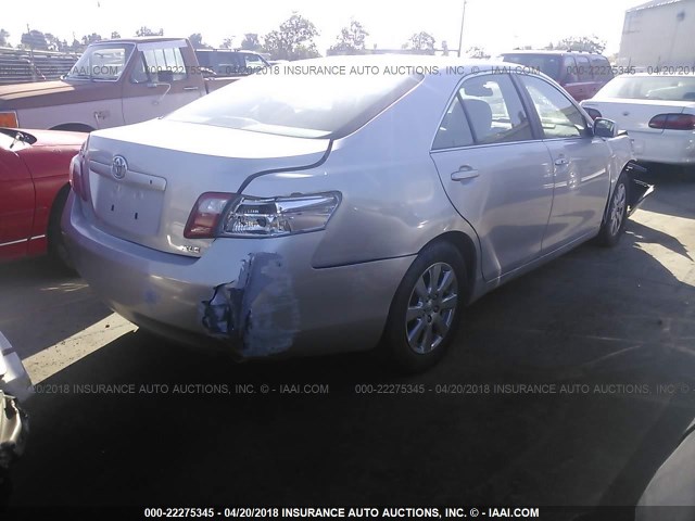 4T1BK46K37U559611 - 2007 TOYOTA CAMRY NEW GENERAT LE/XLE/SE SILVER photo 4