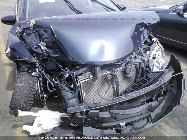 4T1BF1FK2EU433370 - 2014 TOYOTA CAMRY L/SE/LE/XLE მუქი ლურჯი ფოტო 6