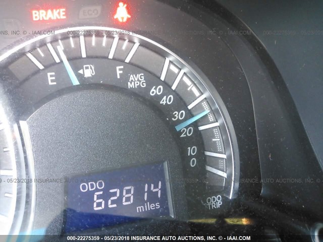 4T1BF1FK2EU433370 - 2014 TOYOTA CAMRY L/SE/LE/XLE მუქი ლურჯი ფოტო 7