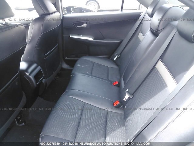 4T1BF1FK2EU433370 - 2014 TOYOTA CAMRY L/SE/LE/XLE მუქი ლურჯი ფოტო 8