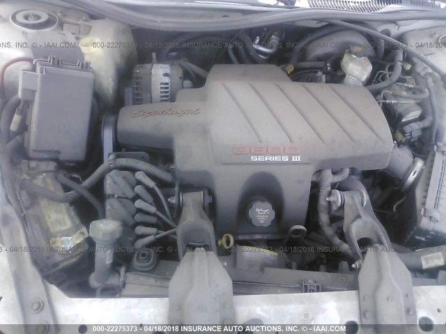 2G2WR524541100963 - 2004 PONTIAC GRAND PRIX GTP SILVER photo 10