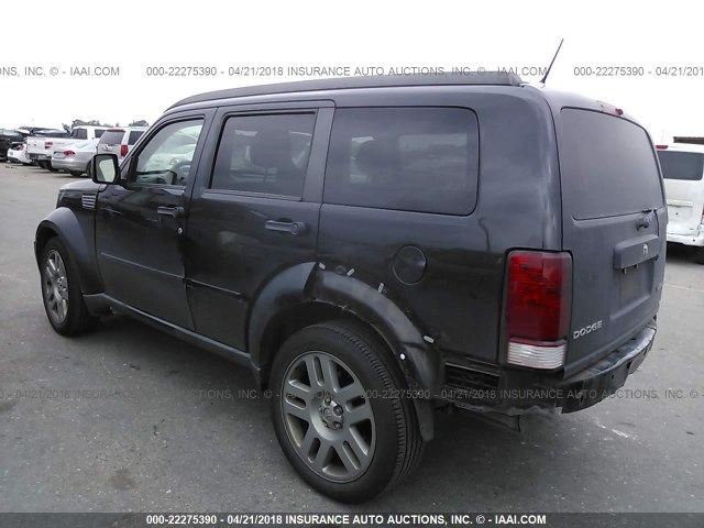 1D4PT4GK0BW590319 - 2011 DODGE NITRO HEAT BLACK photo 3