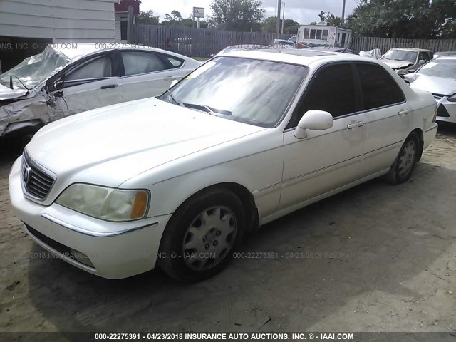 JH4KA96573C002214 - 2003 ACURA 3.5RL WHITE photo 2