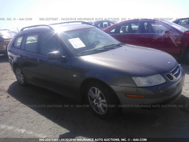 YS3FD59Y761111712 - 2006 SAAB 9-3 BLACK photo 1