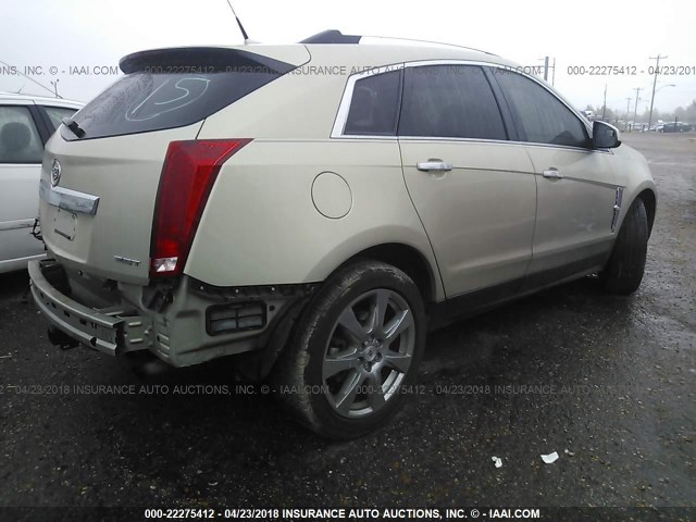 3GYFNKE60BS527529 - 2011 CADILLAC SRX PREMIUM COLLECTION TAN photo 4