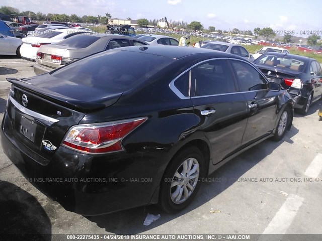 1N4AL3AP5EC329698 - 2014 NISSAN ALTIMA 2.5/S/SV/SL BLACK photo 4