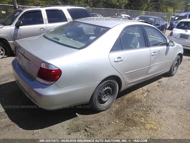 4T1BE32K86U660326 - 2006 TOYOTA CAMRY LE/XLE/SE Күміс фото 4