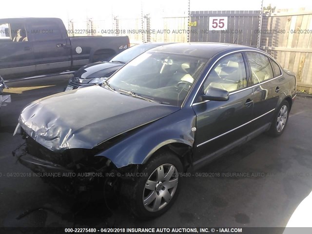 WVWRH63B43P246660 - 2003 VOLKSWAGEN PASSAT GLX 灰色 照片 2