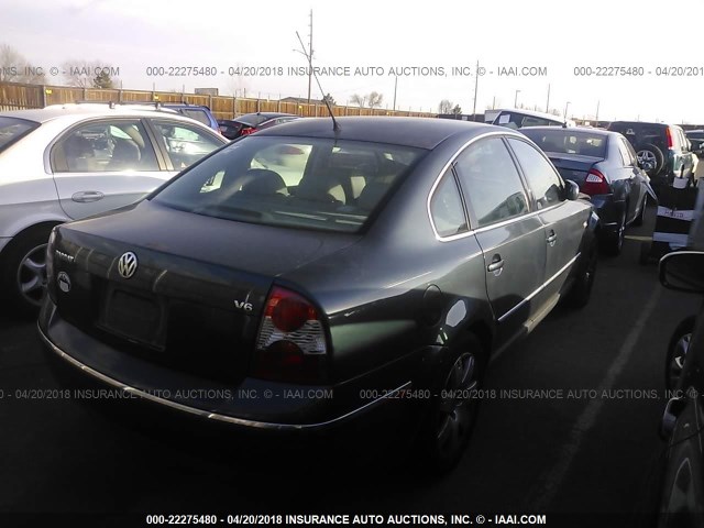 WVWRH63B43P246660 - 2003 VOLKSWAGEN PASSAT GLX 灰色 照片 4