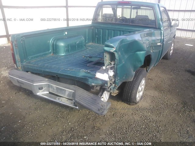 1N6SD11S2TC339023 - 1996 NISSAN TRUCK XE TURQUOISE photo 6