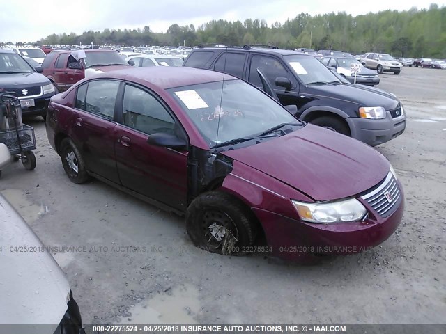 1G8AJ55F16Z143002 - 2006 SATURN ION LEVEL 2 RED photo 1