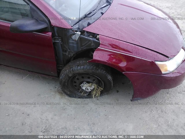 1G8AJ55F16Z143002 - 2006 SATURN ION LEVEL 2 Qırmızı foto 6