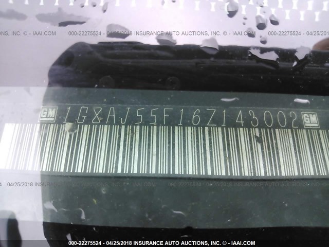 1G8AJ55F16Z143002 - 2006 SATURN ION LEVEL 2 RED photo 9