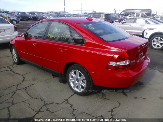 YV1MS382162185492 - 2006 VOLVO S40 2.4I RED photo 3