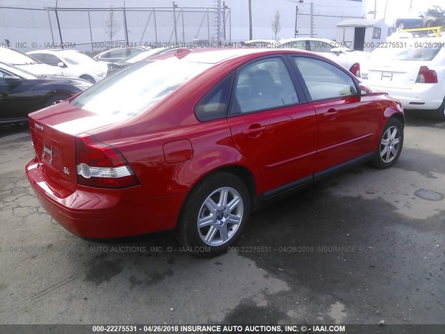 YV1MS382162185492 - 2006 VOLVO S40 2.4I RED photo 4