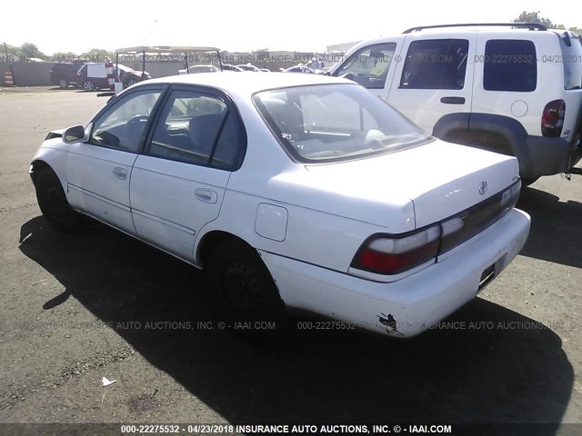 1NXBB02E0TZ464992 - 1996 TOYOTA COROLLA DX WHITE photo 3