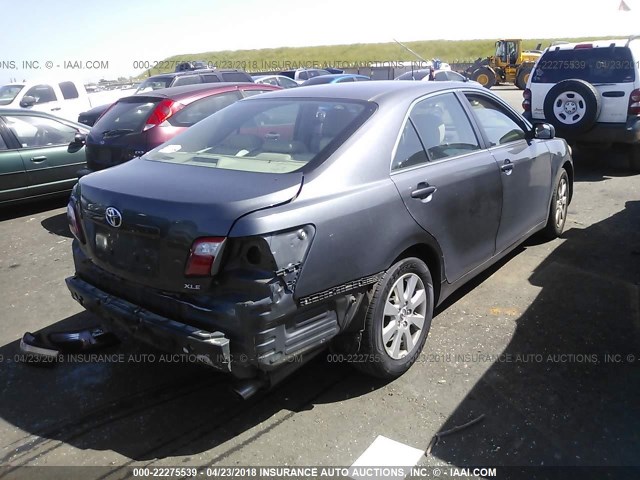 4T1BE46K77U541247 - 2007 TOYOTA CAMRY NEW GENERAT CE/LE/XLE/SE GRAY photo 4