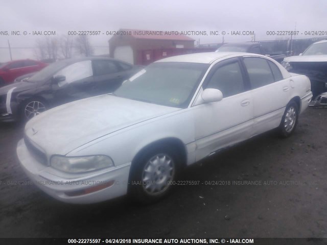 1G4CW52KXY4133534 - 2000 BUICK PARK AVENUE  WHITE photo 2