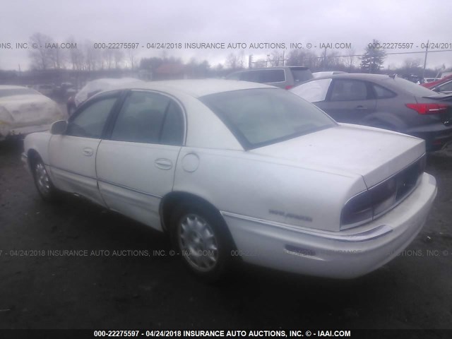 1G4CW52KXY4133534 - 2000 BUICK PARK AVENUE  WHITE photo 3