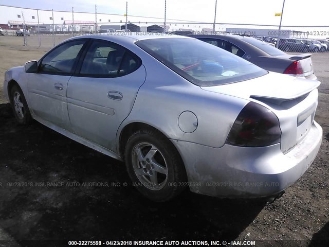 2G2WS522441232051 - 2004 PONTIAC GRAND PRIX GT2 ვერცხლისფერი ფოტო 3