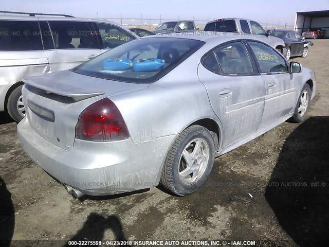 2G2WS522441232051 - 2004 PONTIAC GRAND PRIX GT2 ვერცხლისფერი ფოტო 4