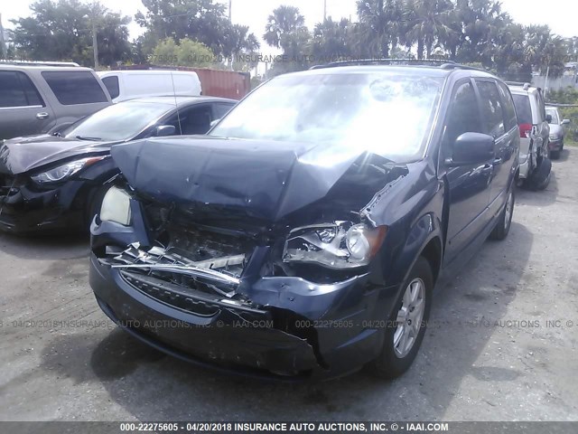 2A8HR54P48R782228 - 2008 CHRYSLER TOWN & COUNTRY TOURING BLUE photo 6