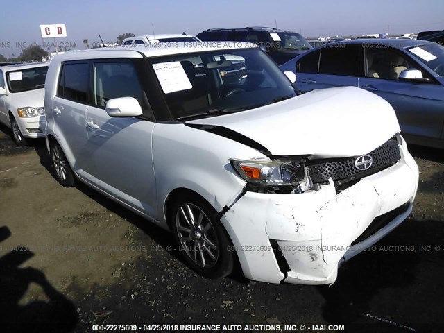 JTLKE50E481041499 - 2008 TOYOTA SCION XB თეთრი ფოტო 1