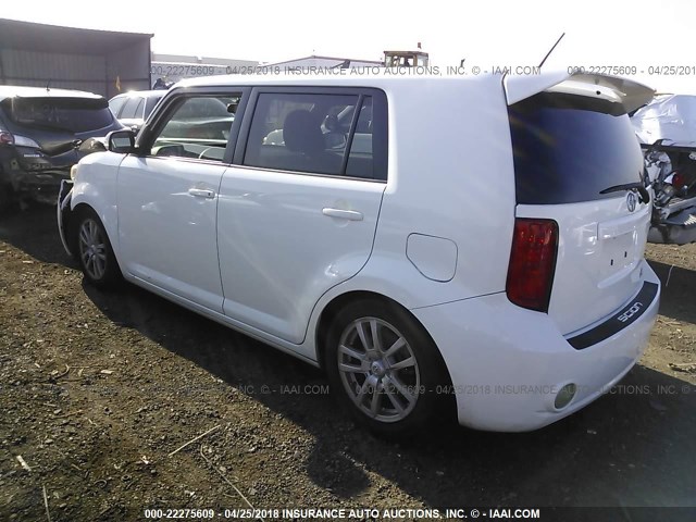 JTLKE50E481041499 - 2008 TOYOTA SCION XB თეთრი ფოტო 3