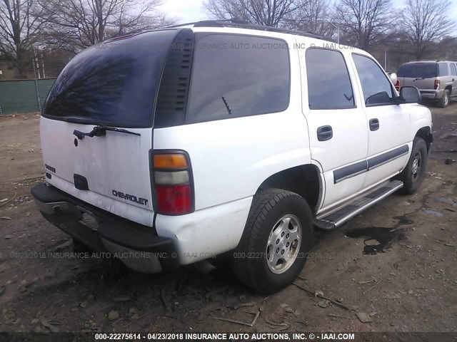 1GNEC13Z94R126704 - 2004 CHEVROLET TAHOE C1500 TURQUOISE photo 4