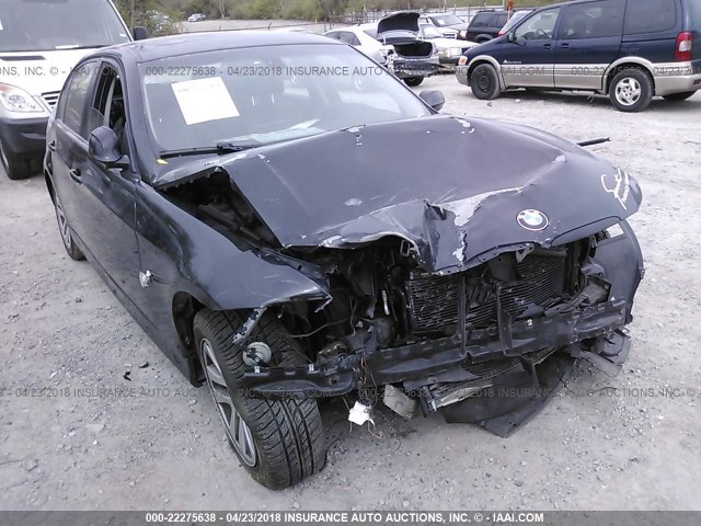 WBAVB17556NK36997 - 2006 BMW 325 I AUTOMATIC შავი ფოტო 6