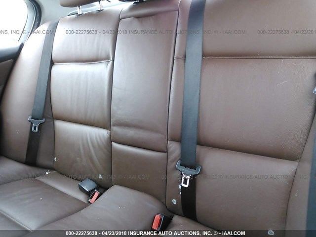 WBAVB17556NK36997 - 2006 BMW 325 I AUTOMATIC შავი ფოტო 8