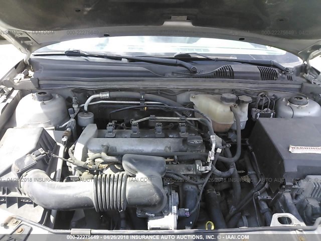 1G1ZS58FX7F177226 - 2007 CHEVROLET MALIBU LS 银色 照片 10