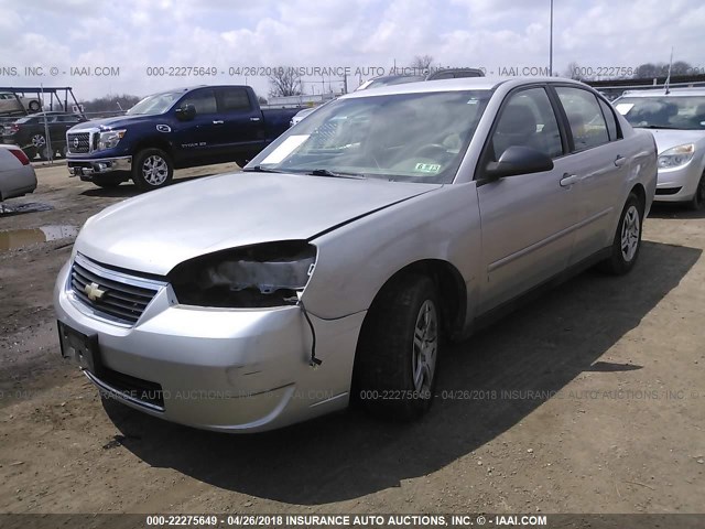 1G1ZS58FX7F177226 - 2007 CHEVROLET MALIBU LS 银色 照片 2