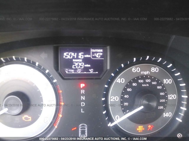 5FNRL5H63CB113600 - 2012 HONDA ODYSSEY EXL ლურჯი ფოტო 7