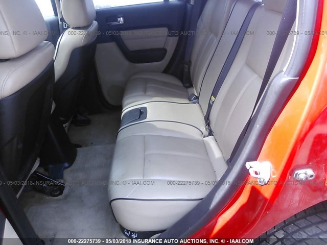 5GTDN136568132022 - 2006 HUMMER H3 წითელი ფოტო 8