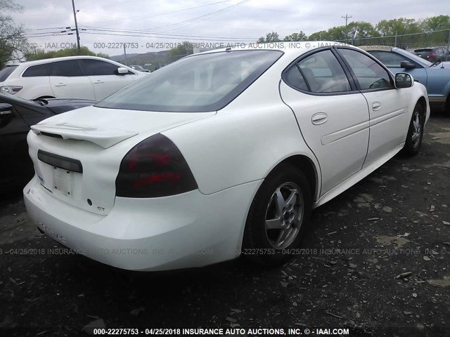 2G2WS522441140809 - 2004 PONTIAC GRAND PRIX GT2 WHITE photo 4