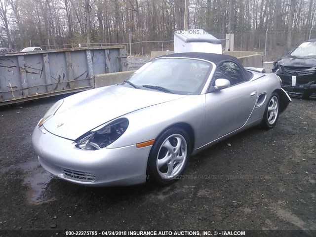 WP0CA2982XU631981 - 1999 PORSCHE BOXSTER GRAY photo 2