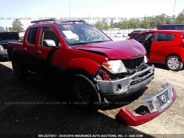 1N6AD0EV7BC402352 - 2011 NISSAN FRONTIER S/SV/SL/PRO-4X RED photo 1