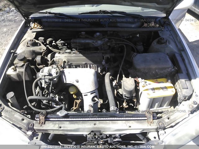 4T1BG22K21U096850 - 2001 TOYOTA CAMRY CE/LE/XLE 银色 照片 10